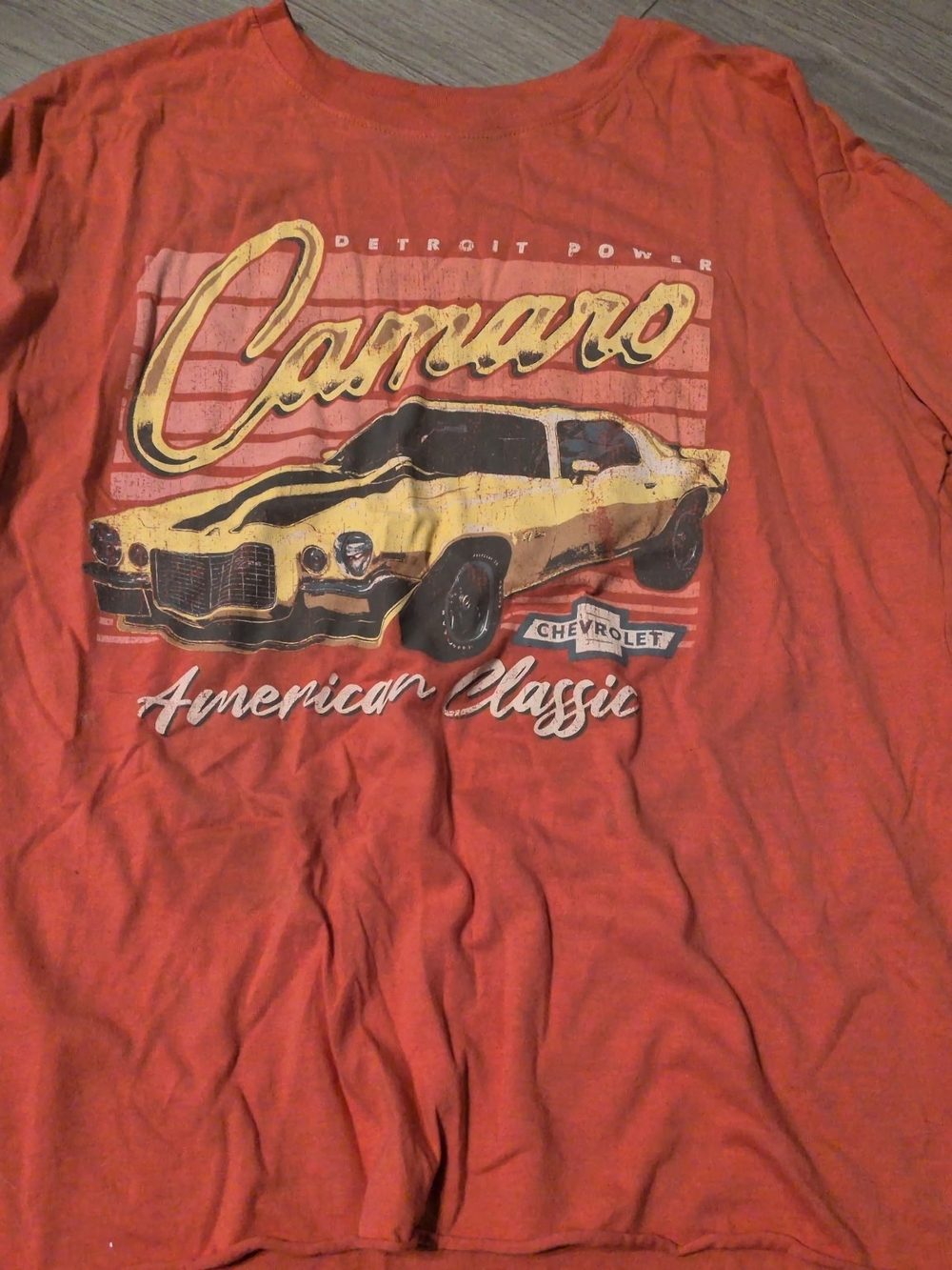 Camaro Graphic Tee - Red